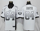 Nike Raiders 84 Antonio Brown White Drift Fashion Limited Jersey,baseball caps,new era cap wholesale,wholesale hats